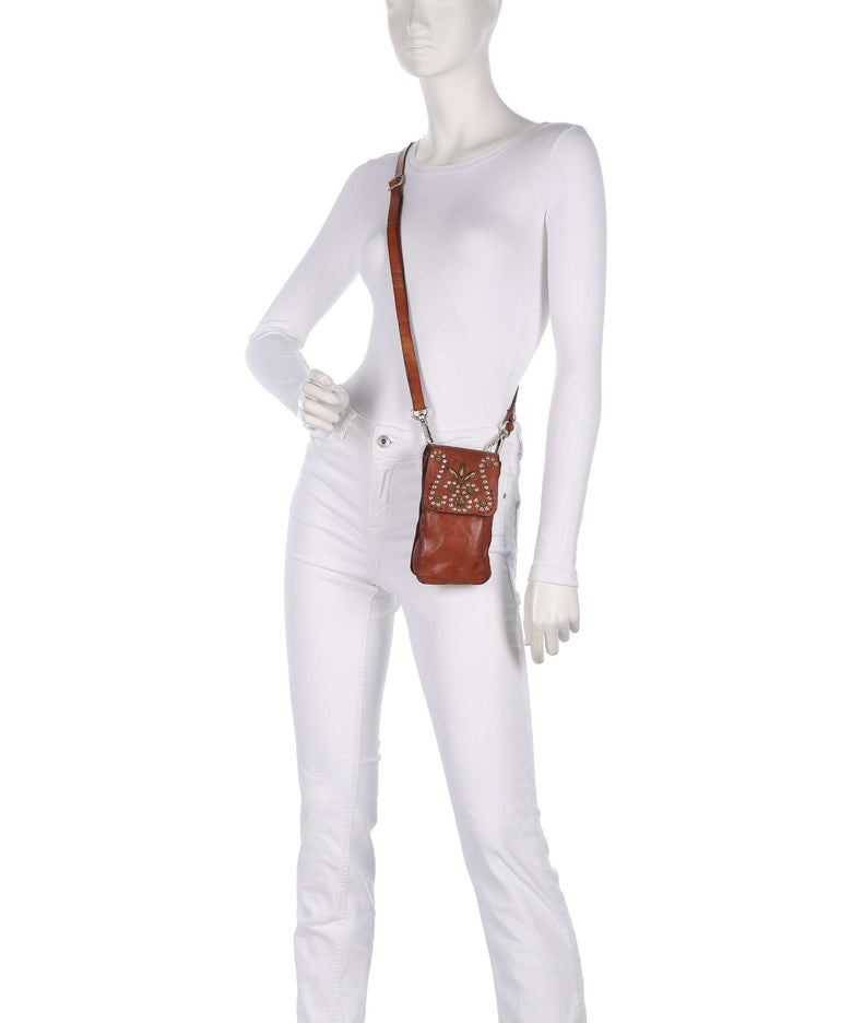 Campomaggi Phone bag cognac