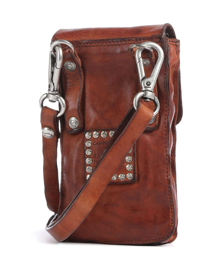Campomaggi Phone bag cognac