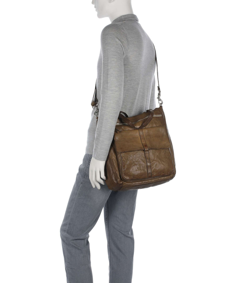 Campomaggi Tote bag verde militare