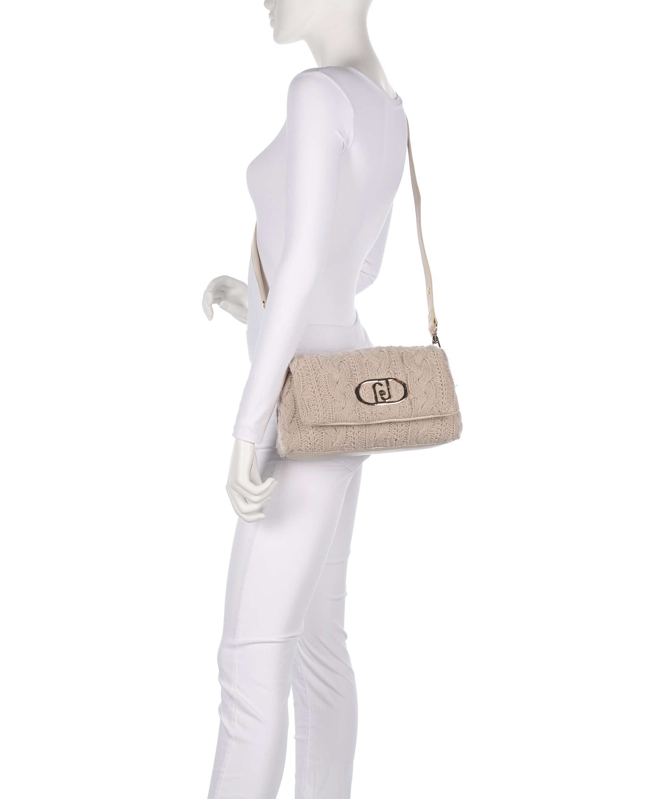 Liu Jo Icon M Shoulder bag marmo