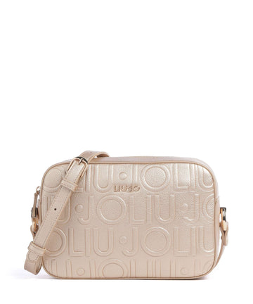 Liu Jo Manhattan M Taška cez rameno light gold