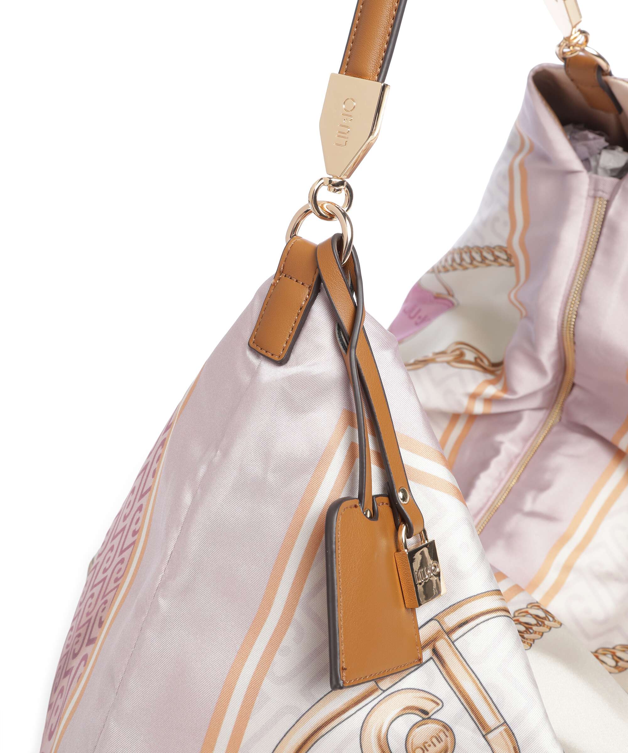 Liu Jo Foulard Hobo bag st metall/soft peony