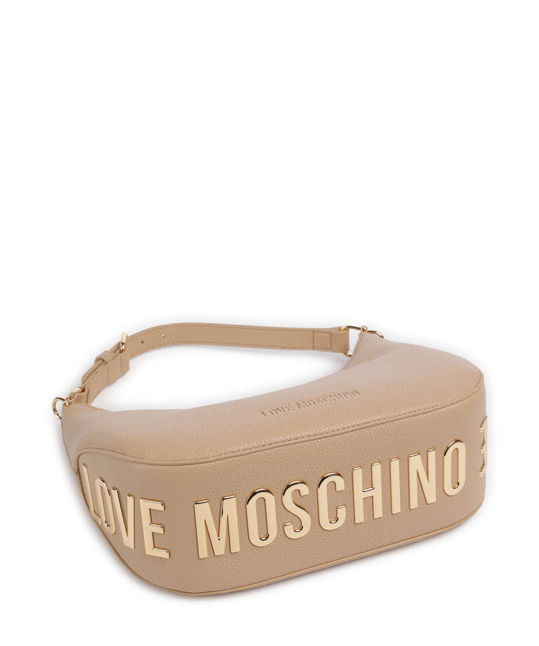 Love Moschino Giant Shoulder bag sabbia