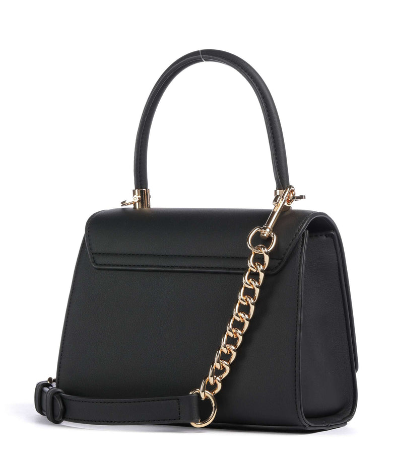 Love Moschino Bold Love Laminated Crossbody bag nero
