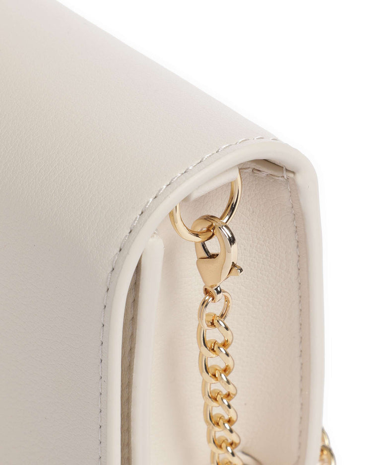 Love Moschino Love Embossed Crossbody bag avorio