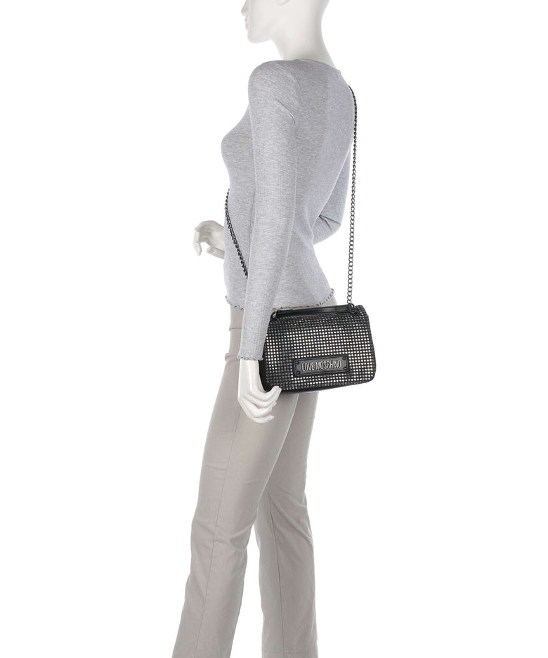 Love Moschino Sparkling Shoulder bag nero