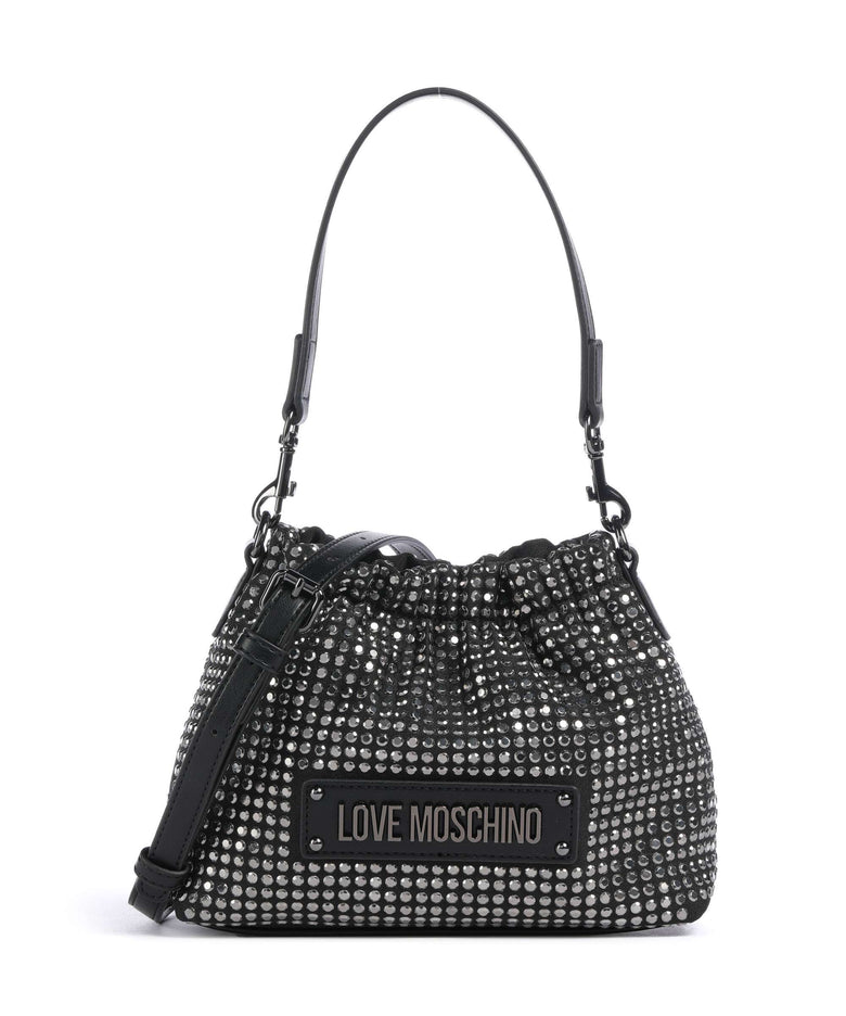 Love Moschino Sparkling Bucket bag nero