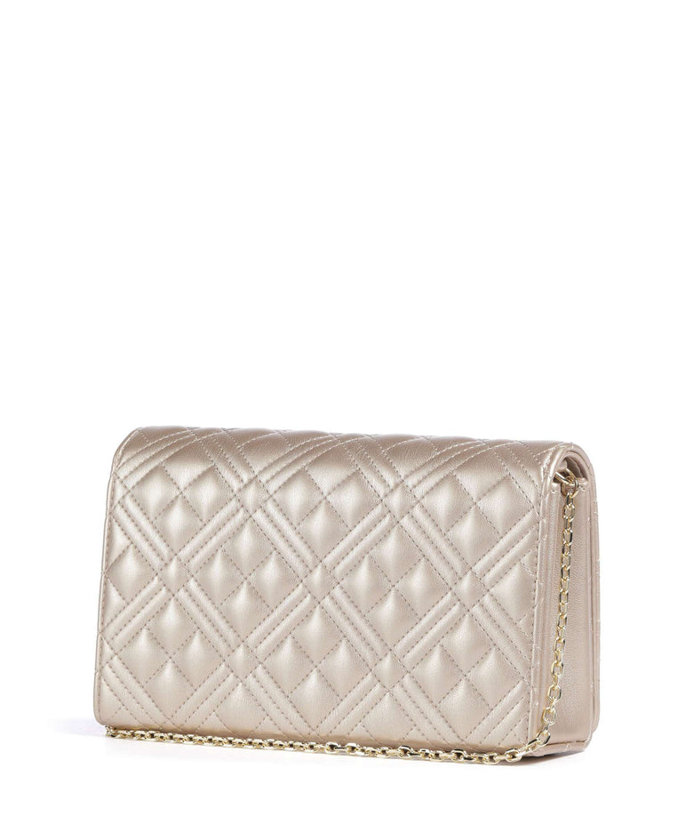 Love Moschino Smart Daily Crossbody bag metallic gold