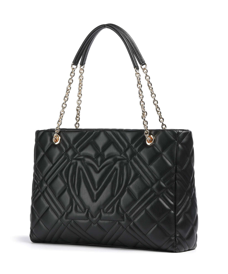 Love Moschino Quilted Tote bag nero