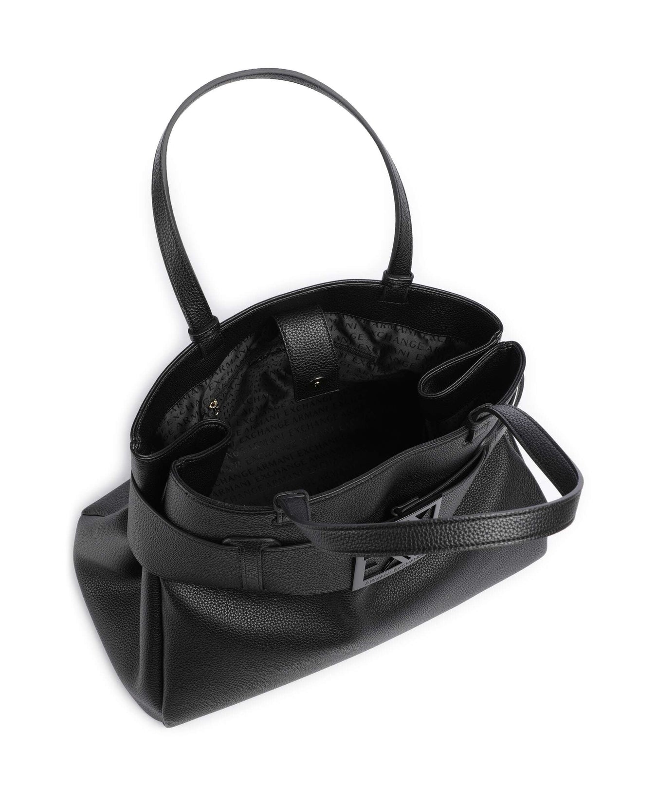 Armani Exchange Susie Soft Tote bag black