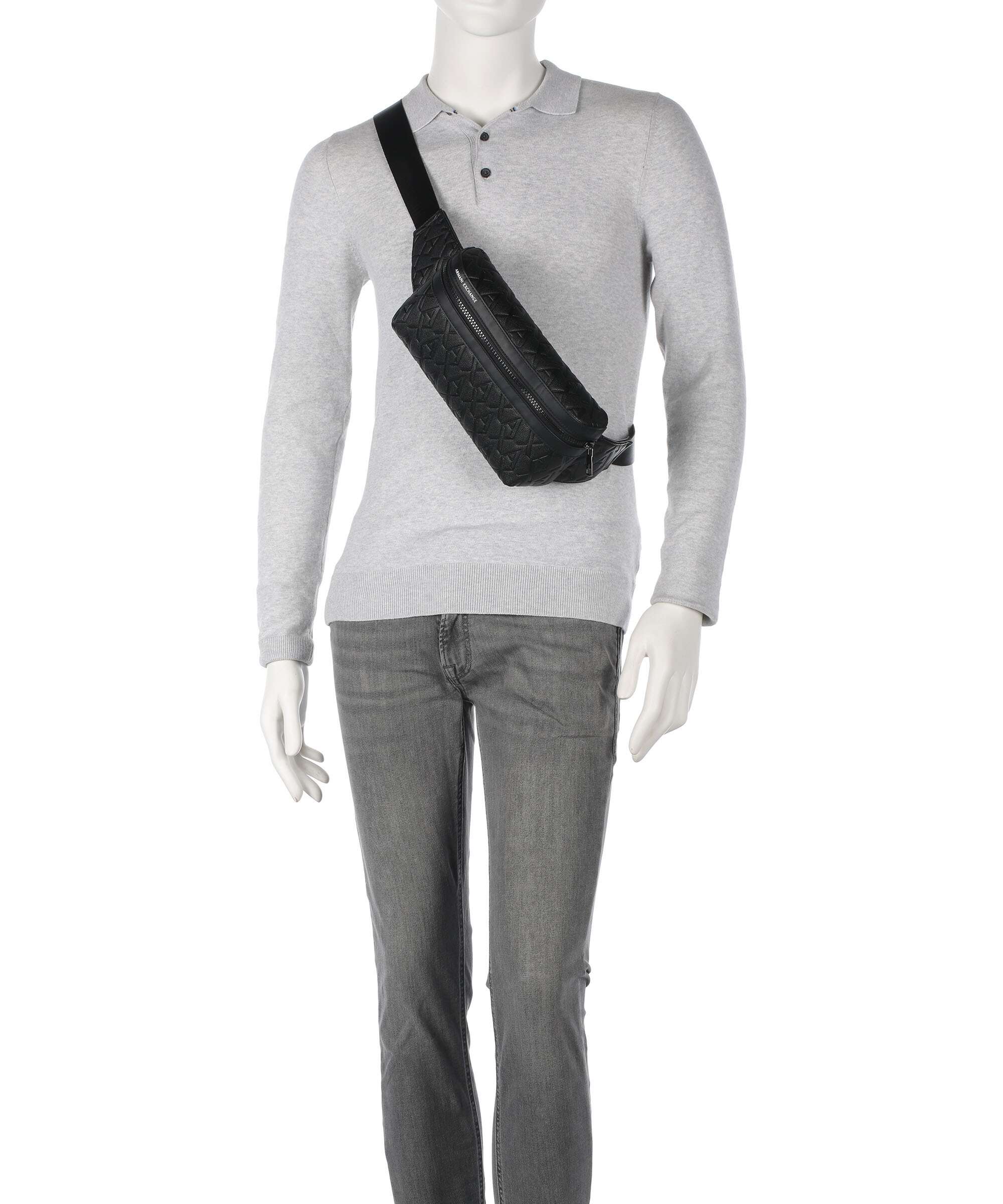 Armani Exchange Liam Belt bag black