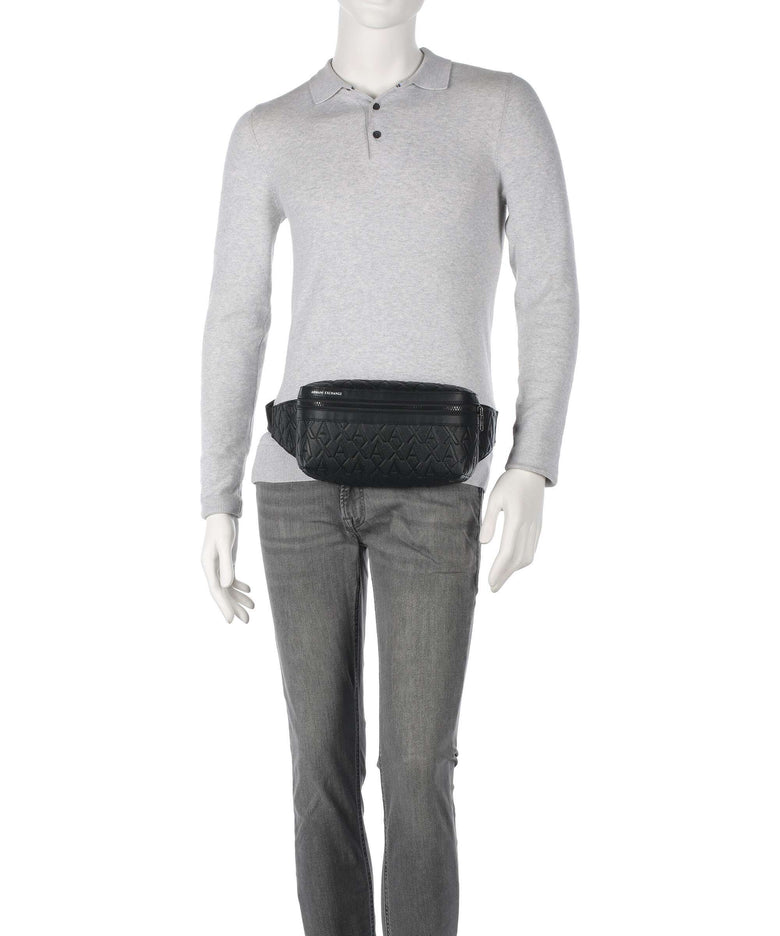 Armani Exchange Liam Fanny pack black