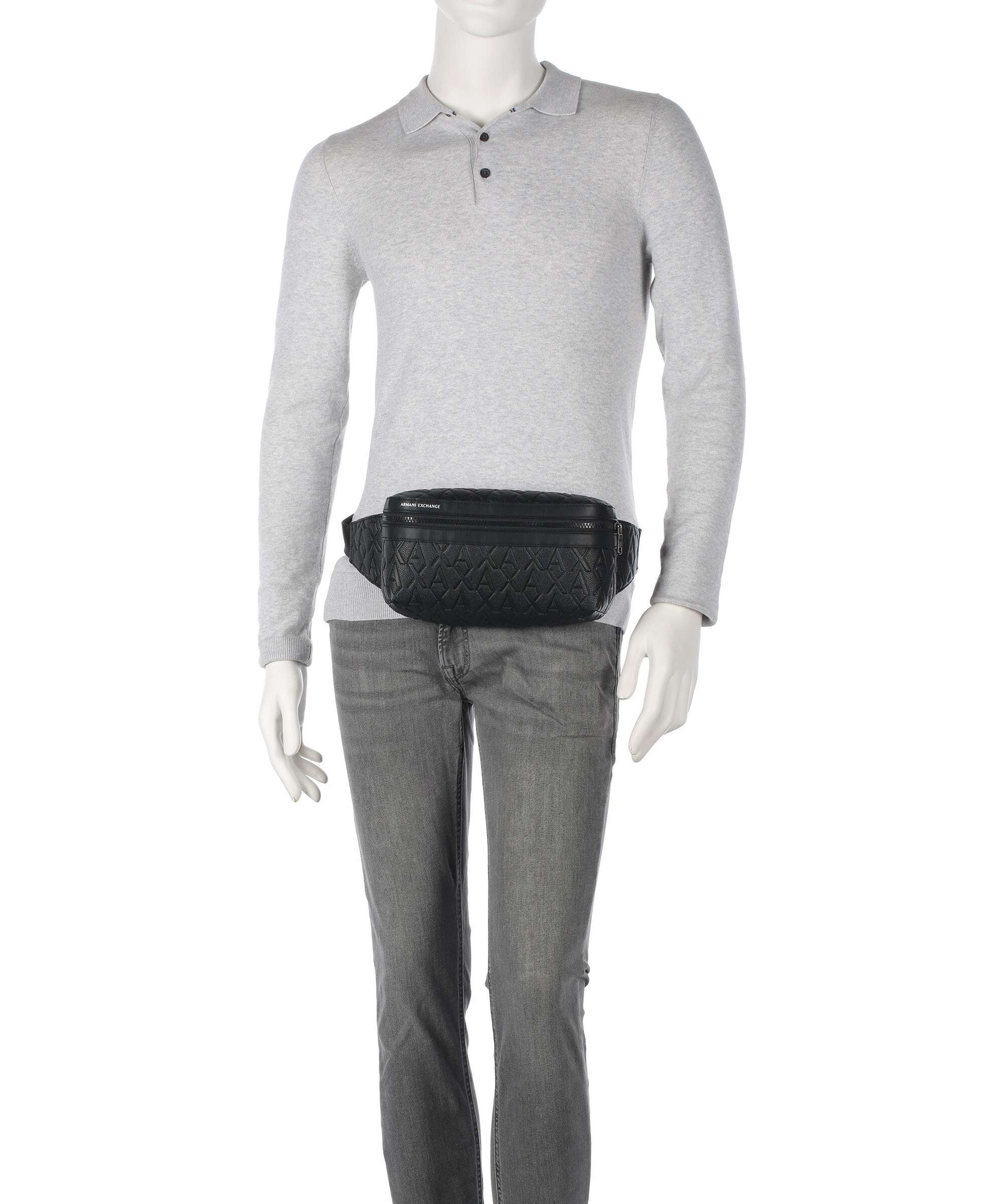 Armani Exchange Liam Belt bag black