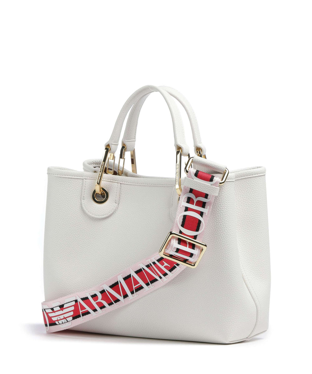 Emporio Armani My EA Handbag white/brown