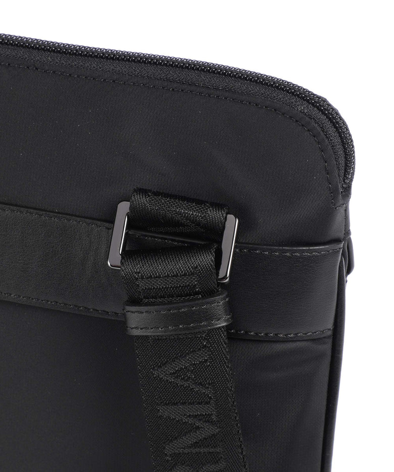 Emporio Armani Recycled Nylon Crossbody bag black beauty