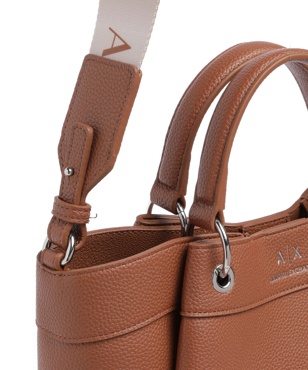 Armani Exchange Wave M Handbag whisky