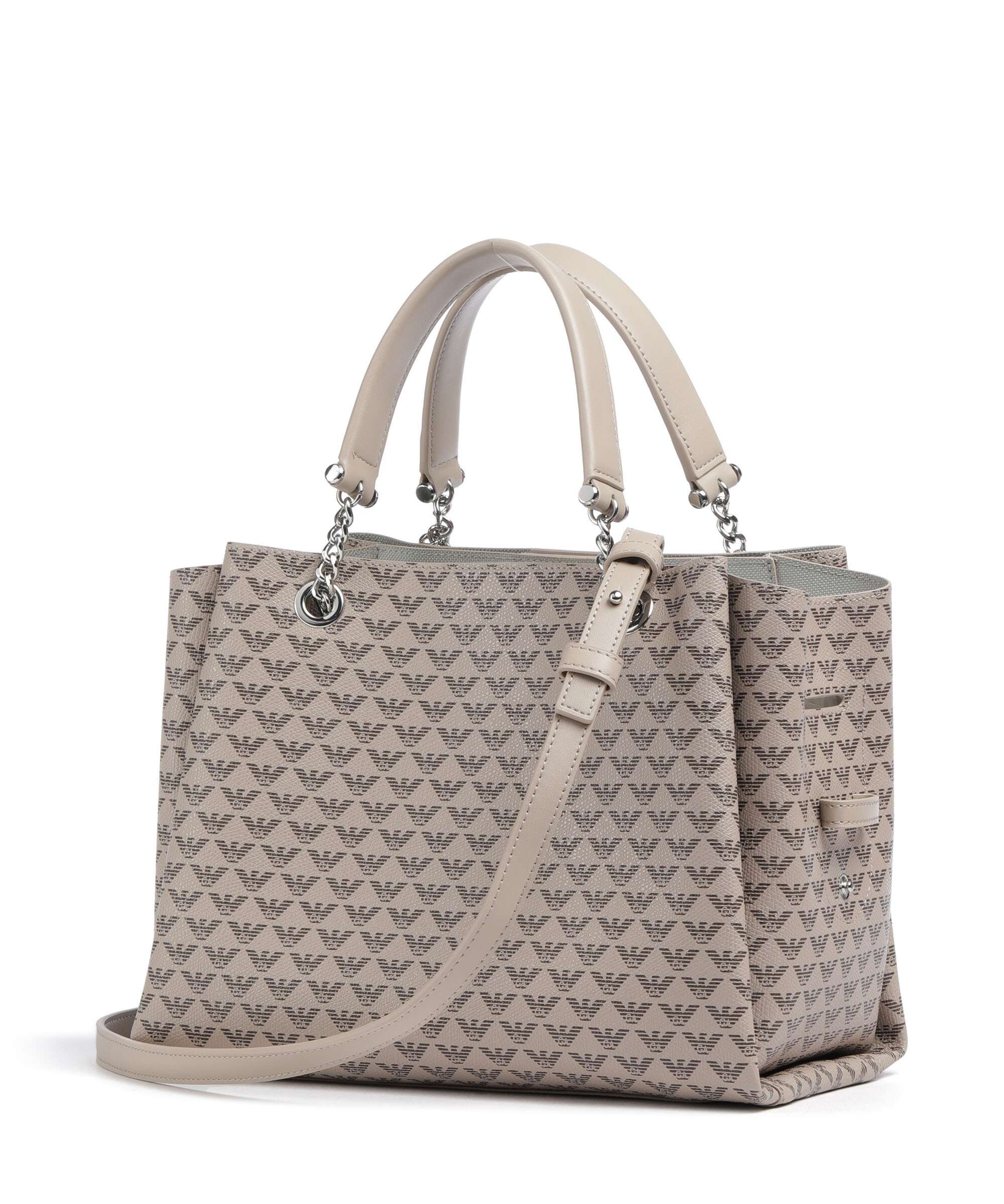 Emporio Armani Annie Handbag ecru/moro/rosso