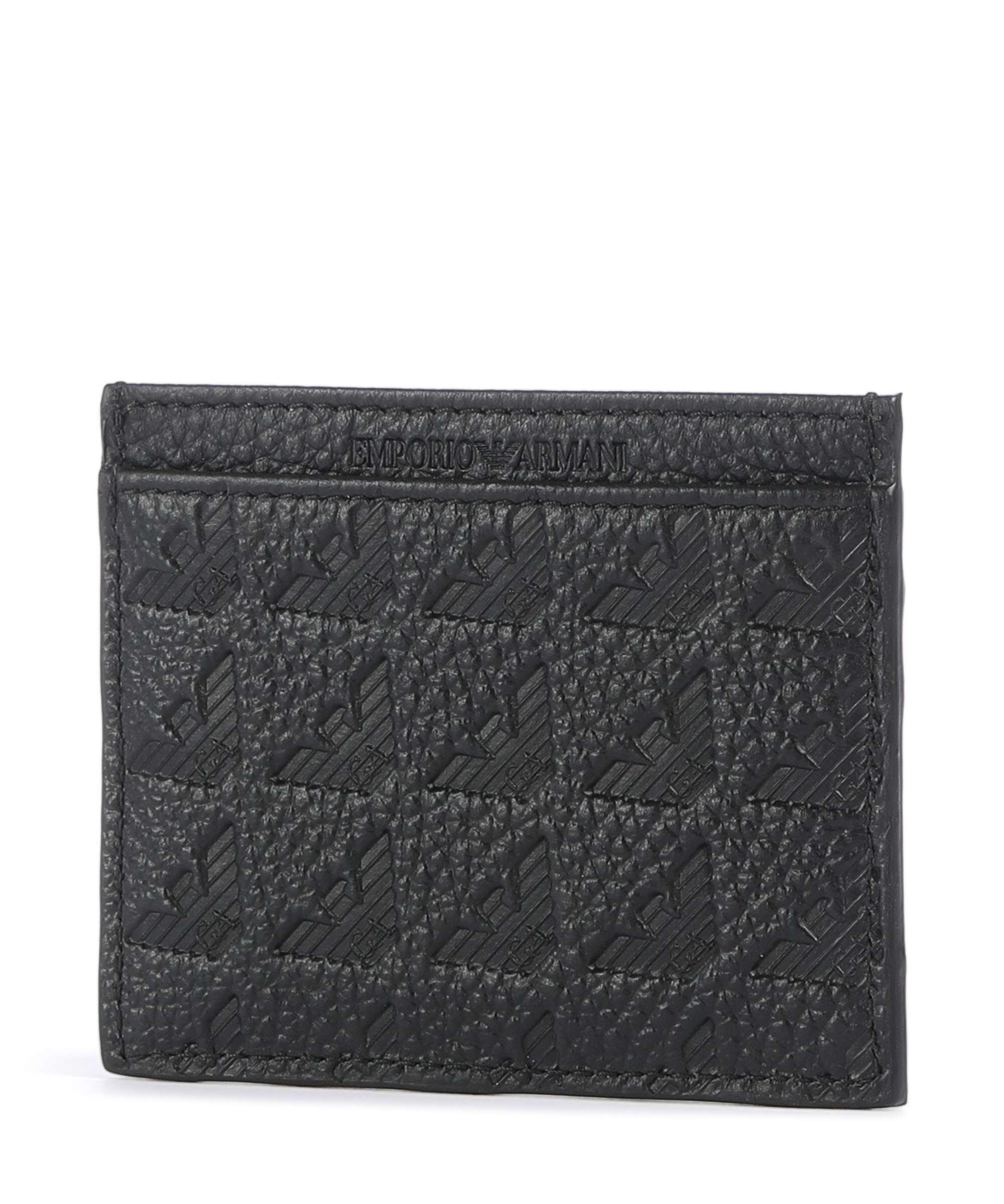 Emporio Armani New Minorca Credit card holder black beauty