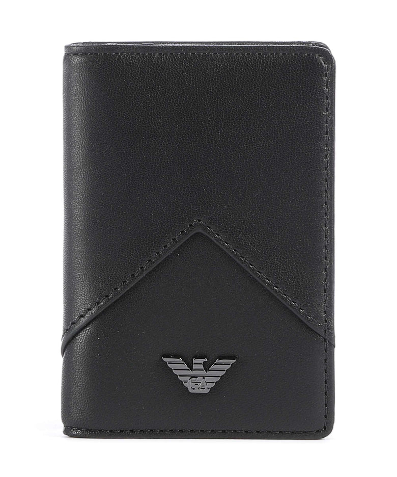 Emporio Armani Premium Nappa Credit card holder black beauty