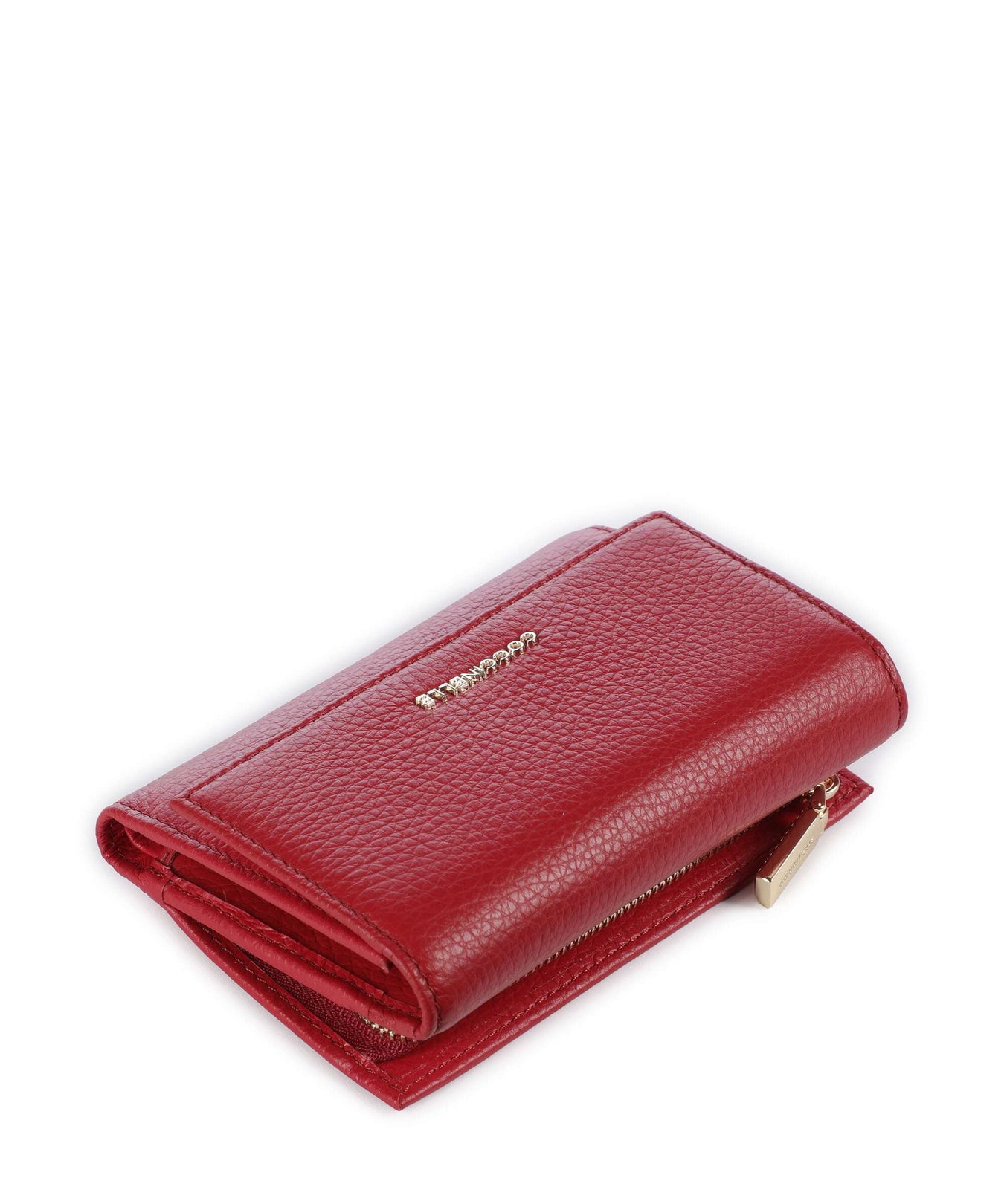Coccinelle Metallic Soft RFID Wallet ruby
