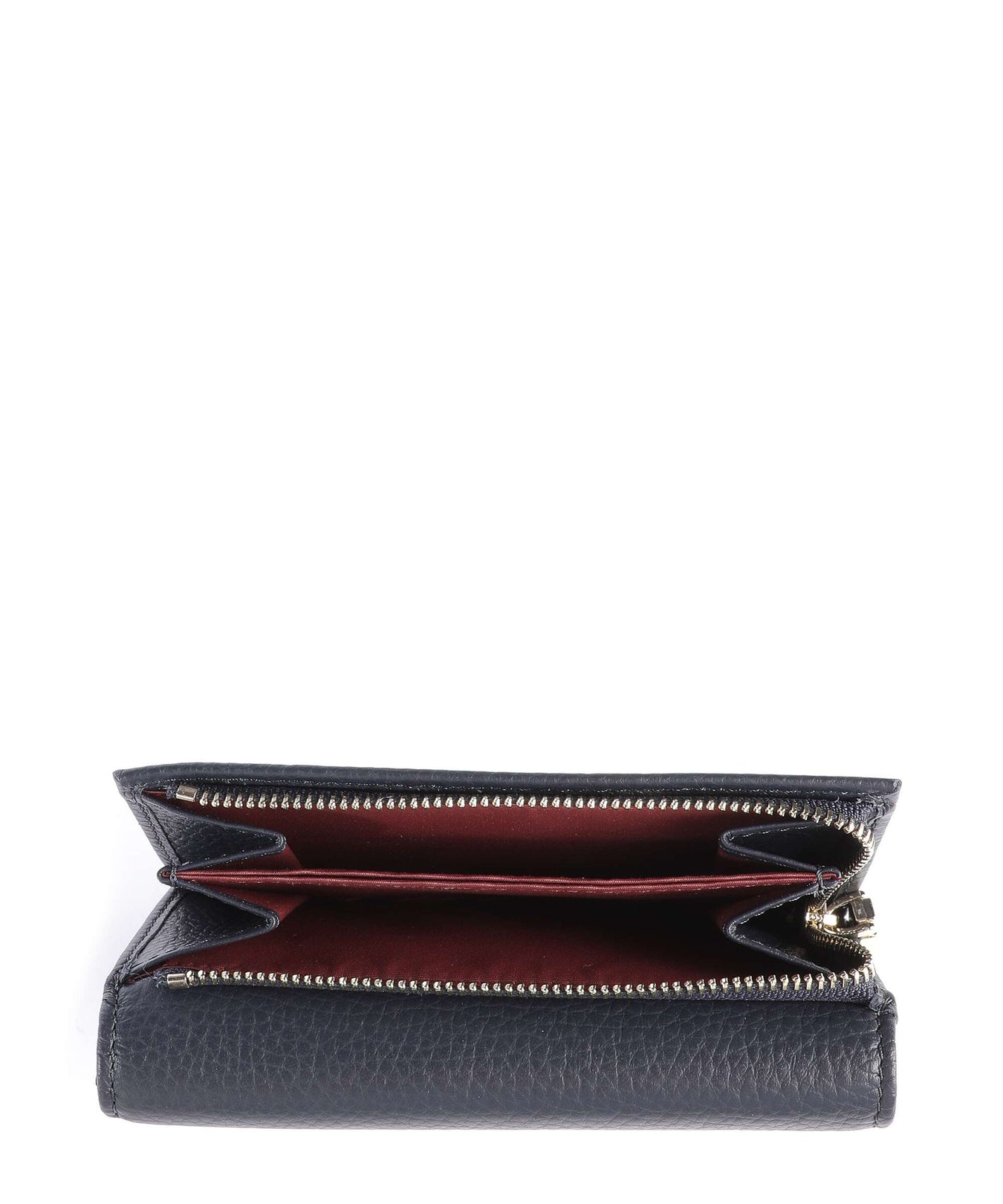 Coccinelle Metallic Soft RFID Wallet midnight blue