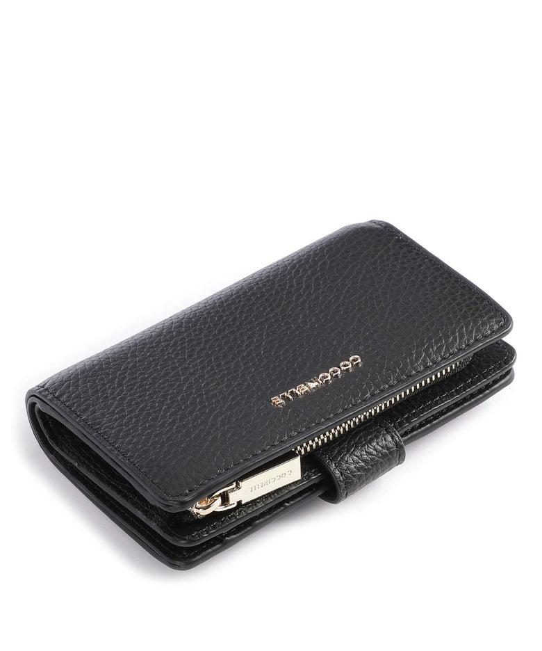 Coccinelle Metallic Soft Wallet noir