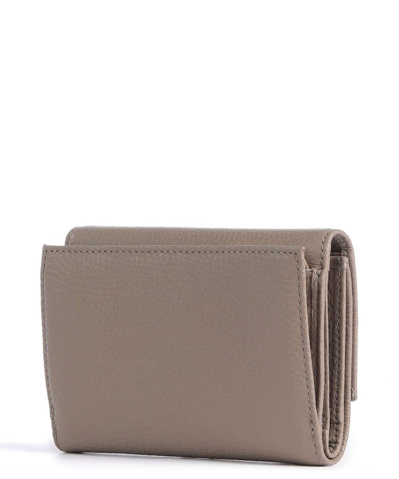 Coccinelle Metallic Soft Wallet warm taupe