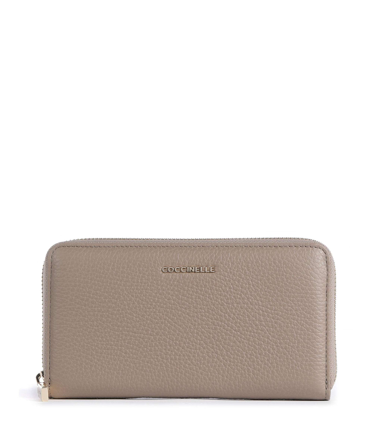 Coccinelle Metallic Soft Wallet warm taupe