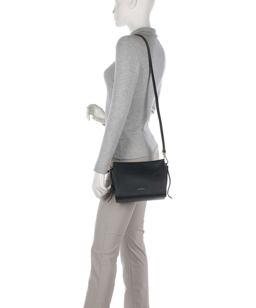 Coccinelle Boheme Grana Double Handbag noir/cuir