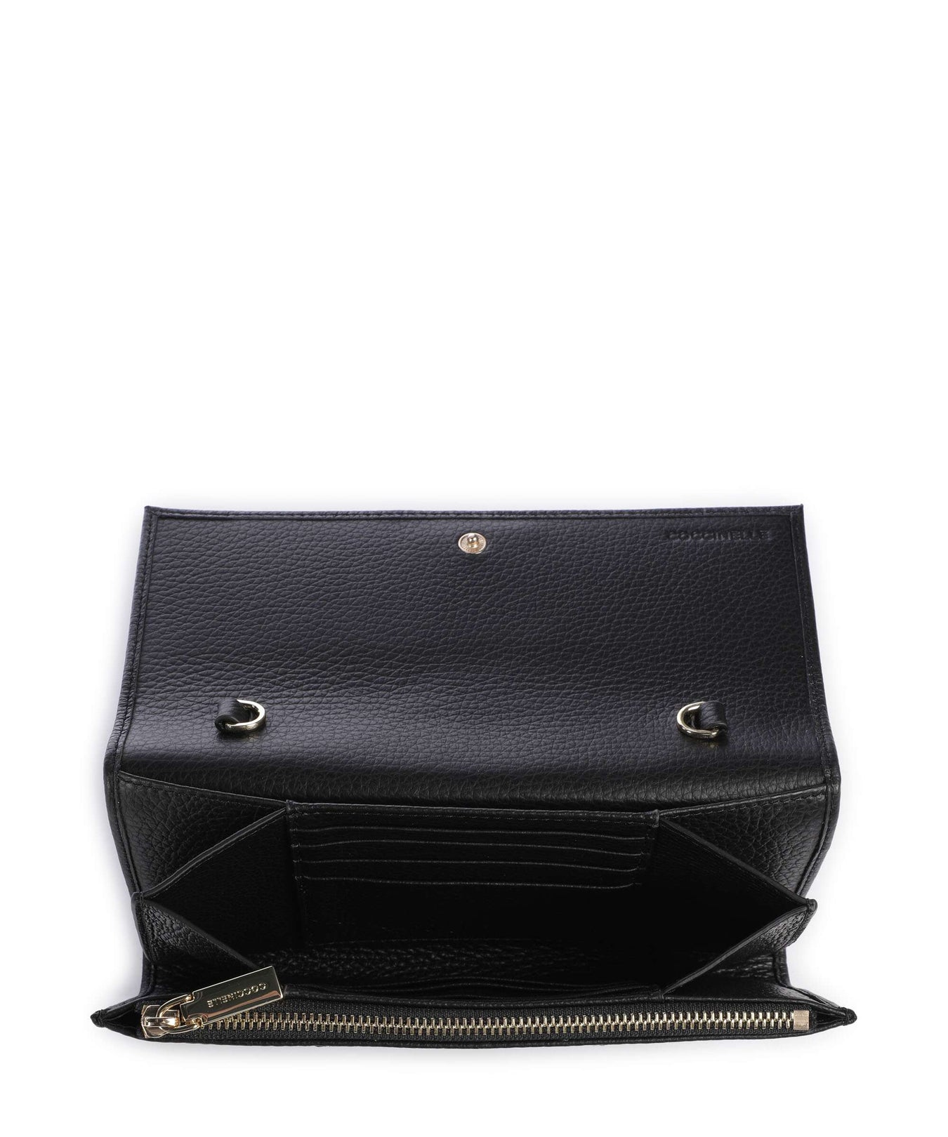 Coccinelle Metallic Soft Wallet noir