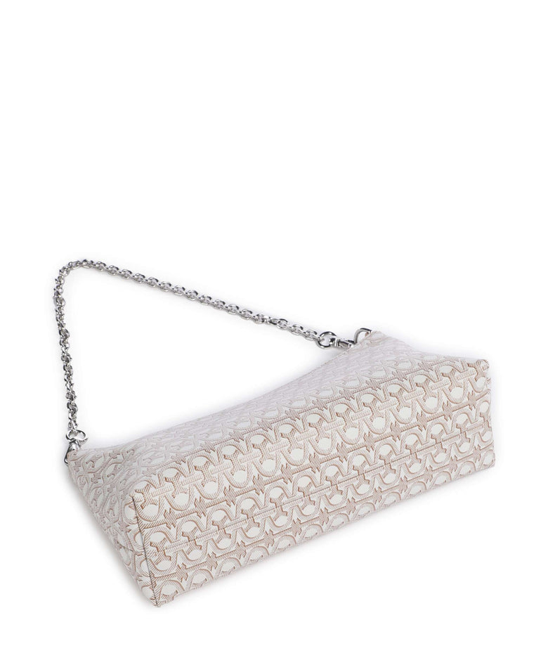 Coccinelle Aura Monogram Shoulder bag multicolour/blanco/rosette