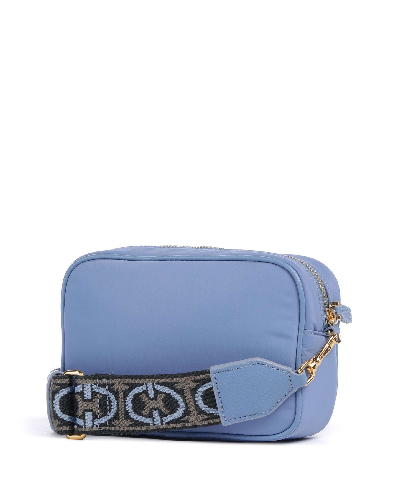 Coccinelle Tebe Nylon Puffy Crossbody bag azul
