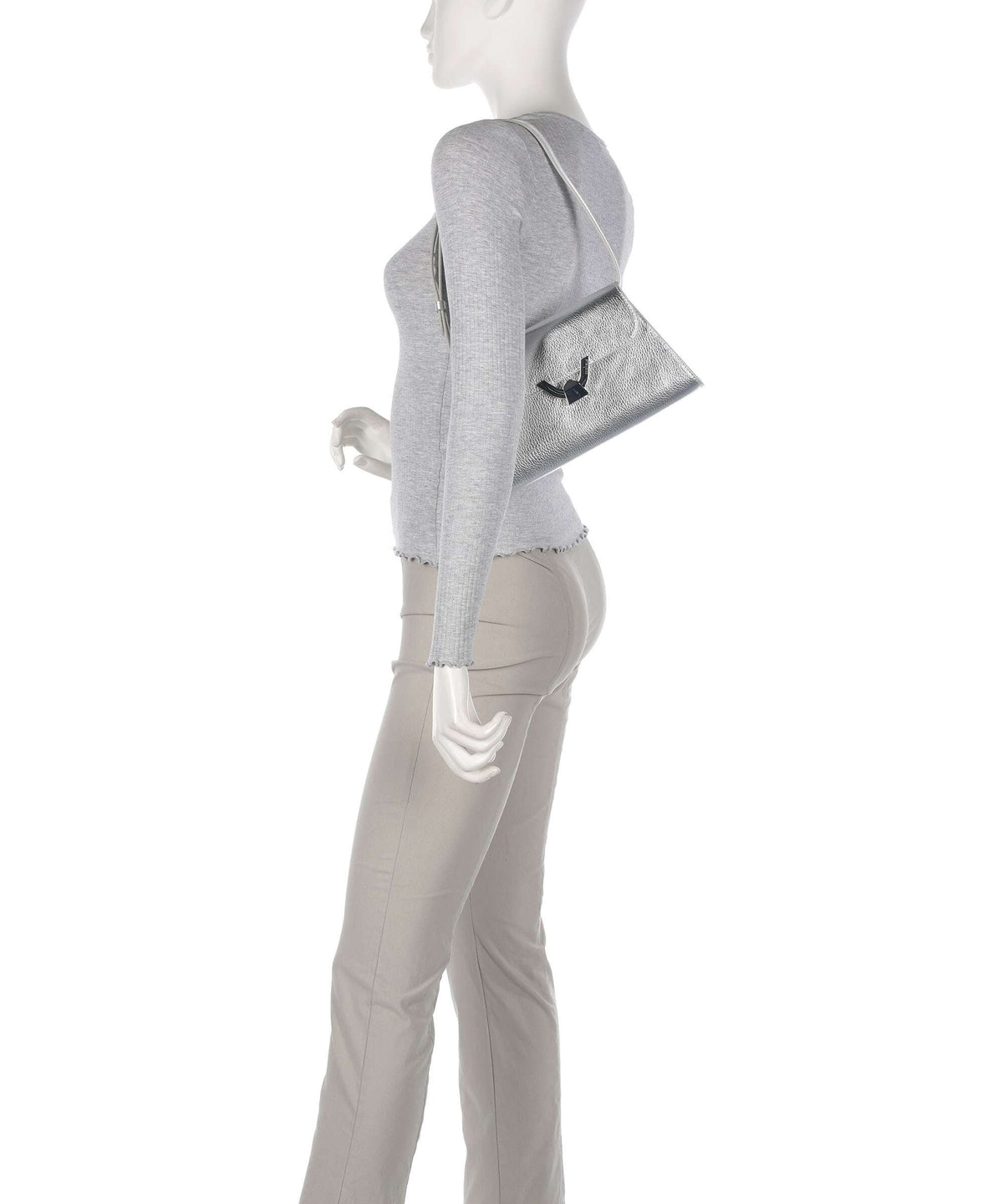 Coccinelle Dew Shoulder bag silver