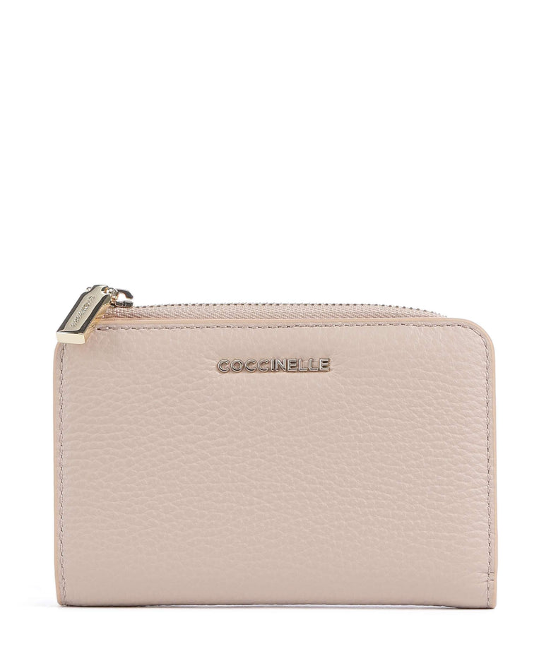 Coccinelle Metallic Soft RFID Wallet rosette
