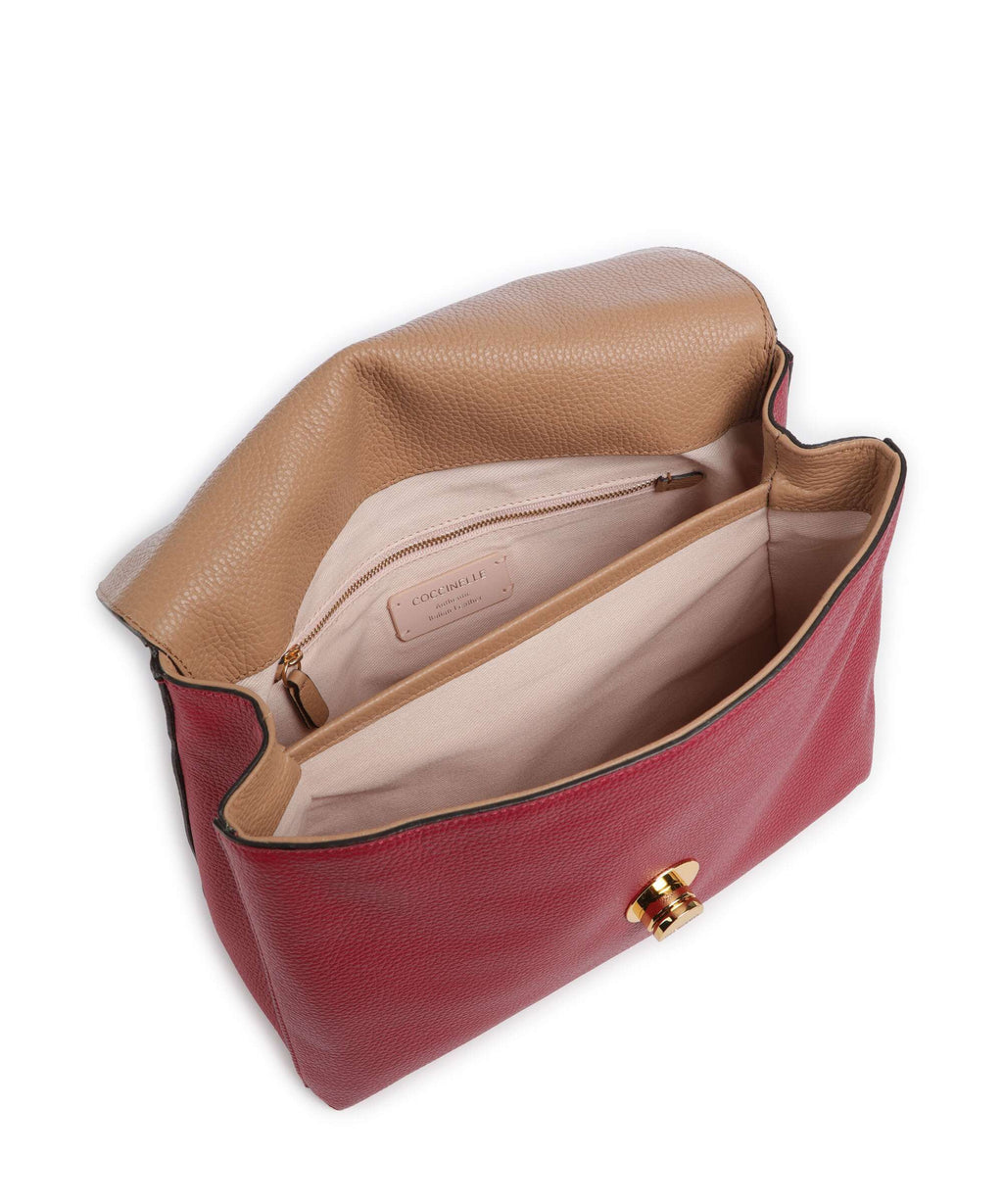 Coccinelle Liya Handbag sangria/skin