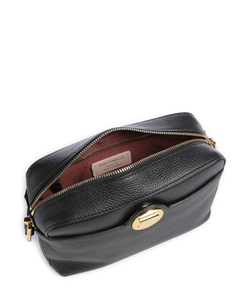 Coccinelle Liya Signature Crossbody bag noir