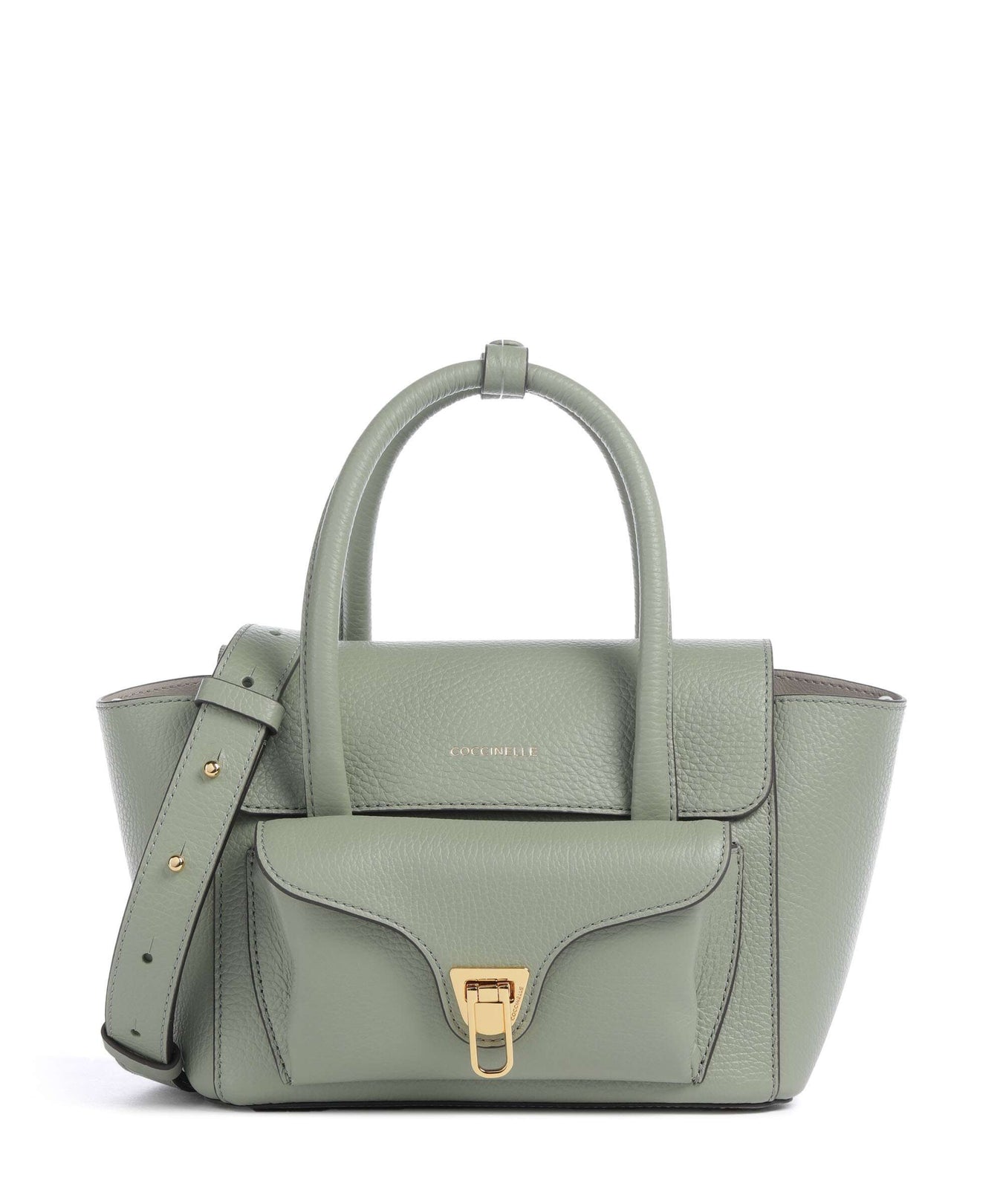 Coccinelle Beat Double Handbag greenery