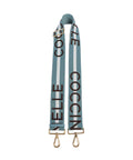Coccinelle Nastro Signature Bag strap multicolour/arctic