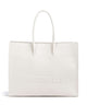 Coccinelle Myrtha Maxi Logo Tote bag blanco