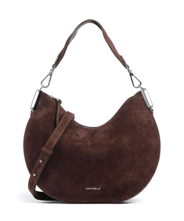 Coccinelle Sunup Suede vrecko brunette