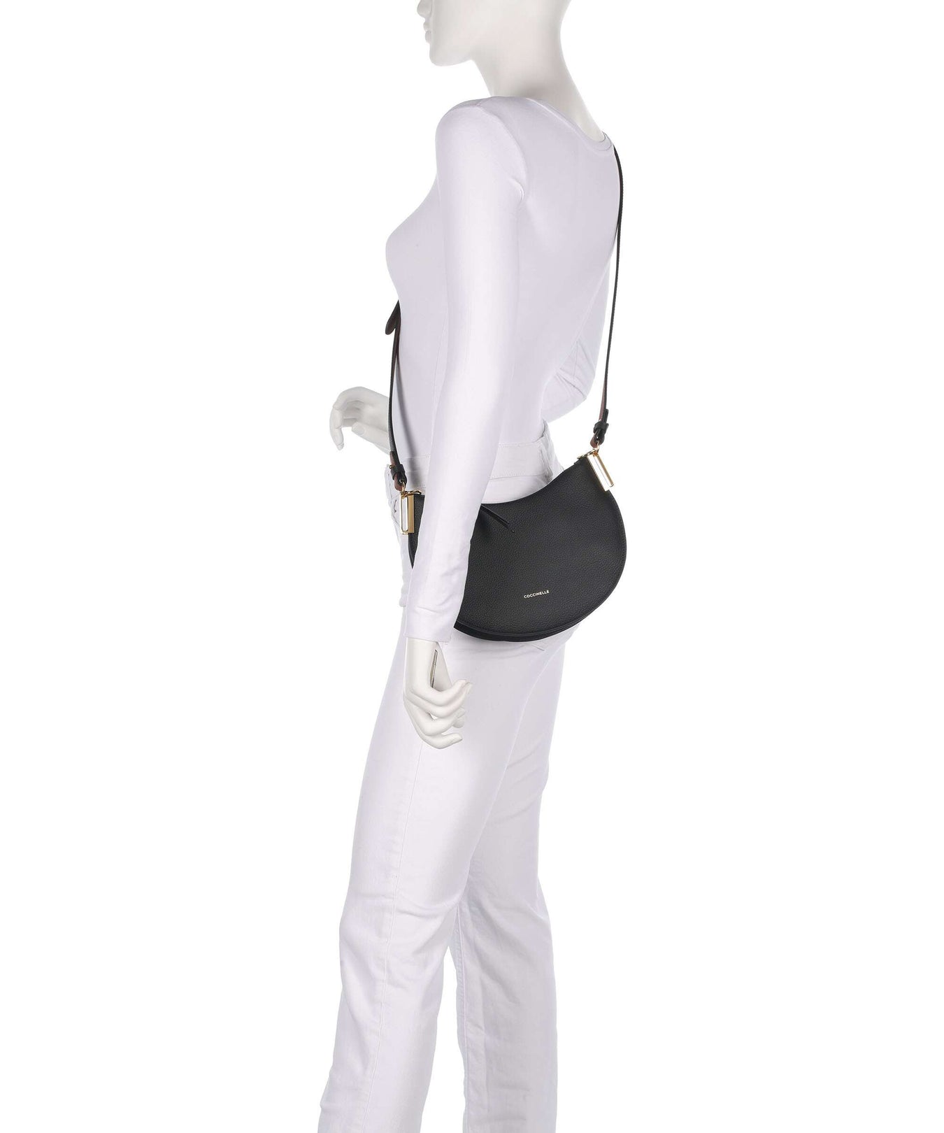 Coccinelle Sunup Shoulder bag noir/cognac