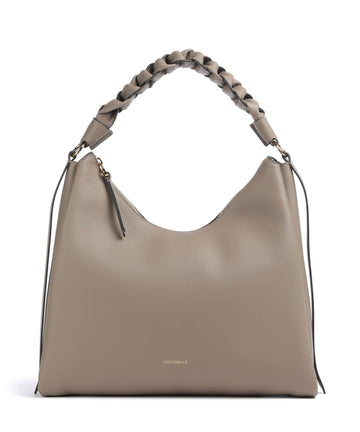 Coccinelle Boheme Grana Double vrecko warm taupe/rosette