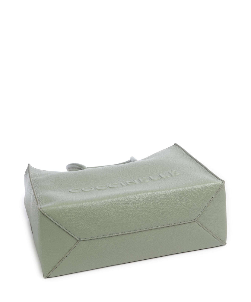 Coccinelle Myrtha Maxi Logo Tote bag greenery