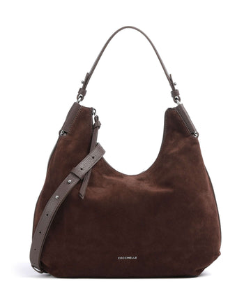Coccinelle Rebekka Suede vrecko brunette