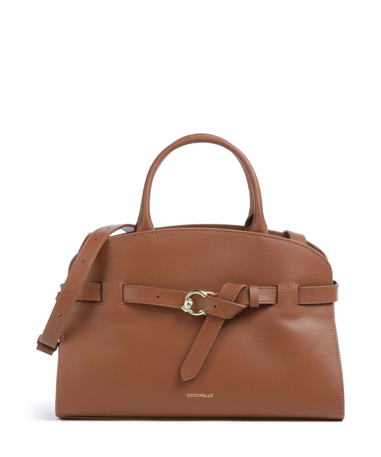 Coccinelle Sabine Handbag cognac