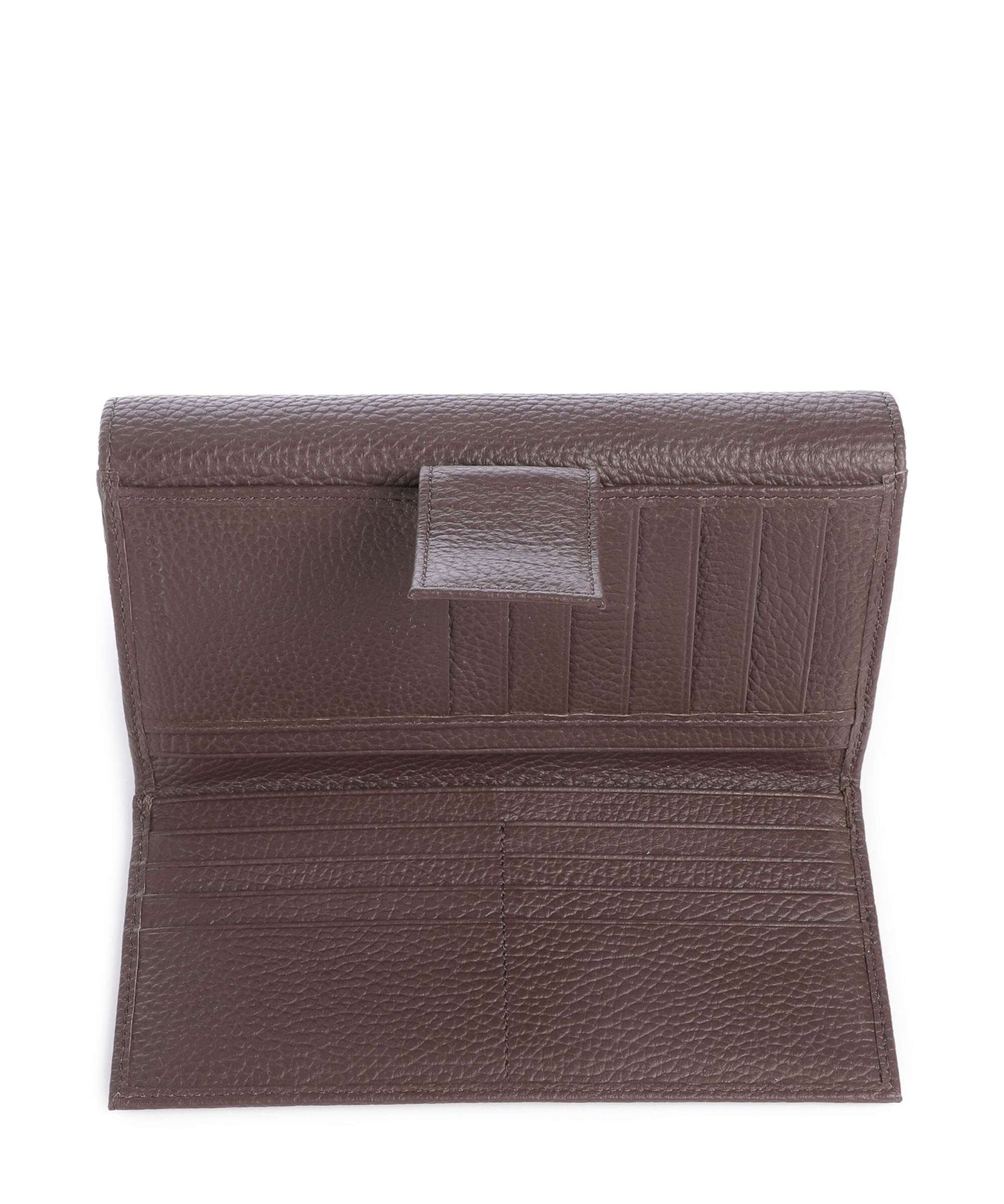 Coccinelle Metallic Soft Wallet brunette