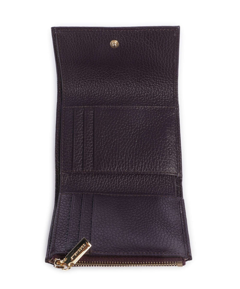 Coccinelle Metallic Soft Wallet prune