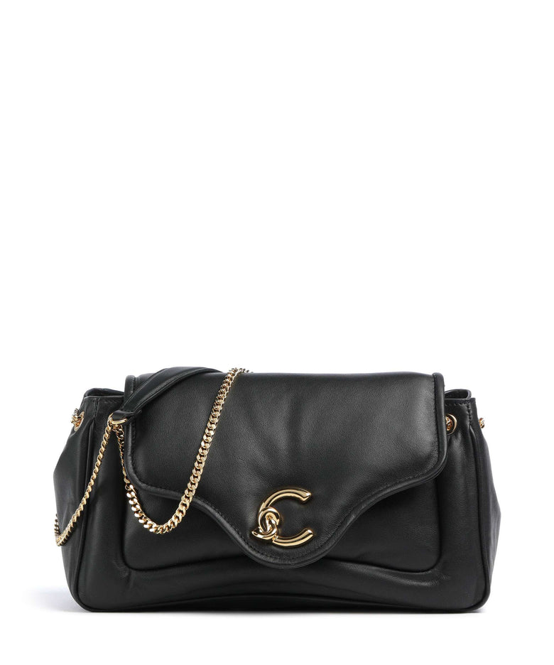 Coccinelle C-Me Fluffy Shoulder bag noir