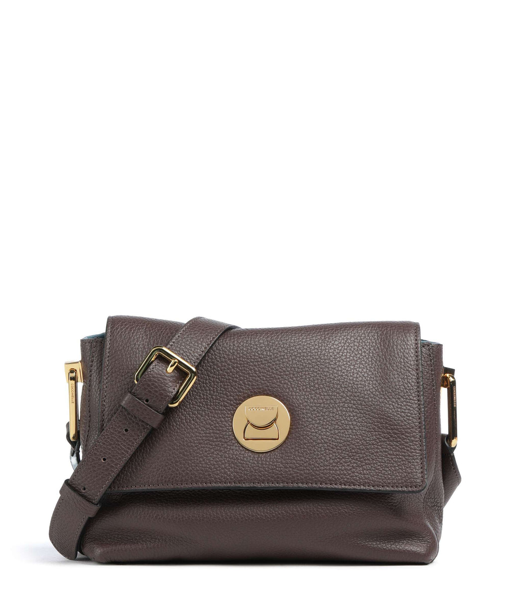 Coccinelle Liya Crossbody bag brunette/arctic blue