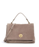 Coccinelle Liya Suede Kabelka warm taupe